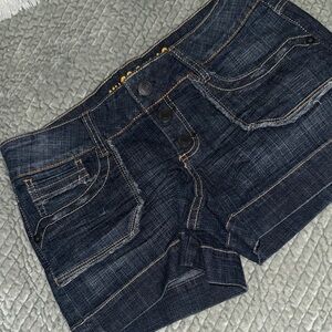 Hydraulic Dark Blue Jean Shorts